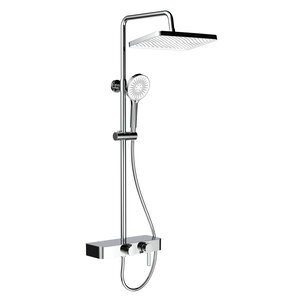 Изображение товара Душевая система Veconi Fossa, FO-210-C-C4, хром глянцевый