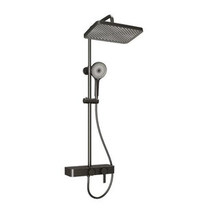 Изображение товара Душевая система Veconi Fossa, FO-210-B-C4, черная матовая