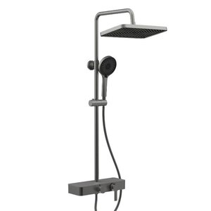 Изображение товара Душевая система Veconi Fossa, FO-210-GR-C4, графит