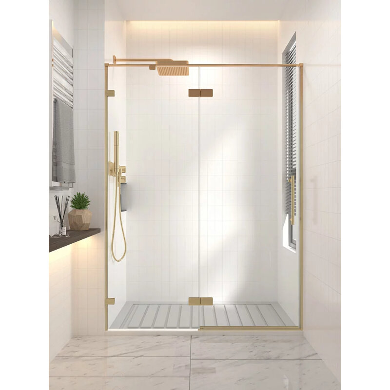 Изображение товара Душевая дверь Veconi Premium Alassio AL-130-00-G-C4, 130 см, прозрачное стекло Изображение товара Душевая дверь Veconi Premium Alassio AL-130-00-G-C4, 130 см, прозрачное стекло