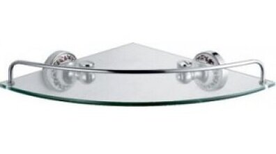 Изображение товара Угловая полка Fixsen Bogema FX-78503А хром для ванной и кухни