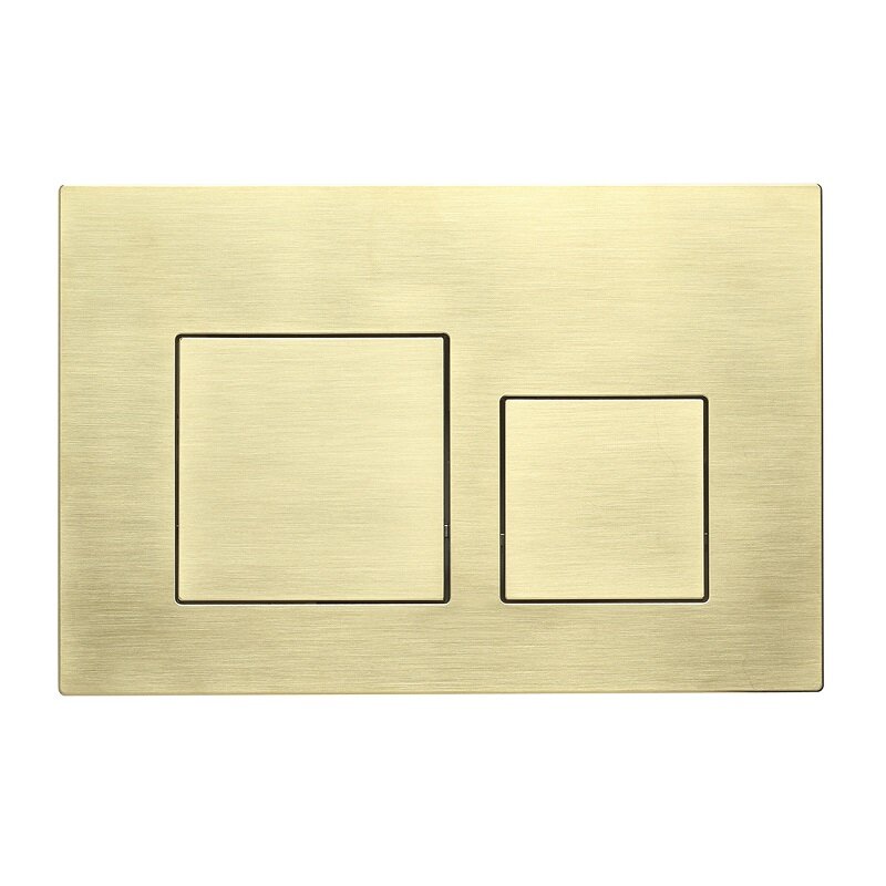 Изображение товара Клавиша слива Veconi Flush FLV4-G механическая золото брашированное