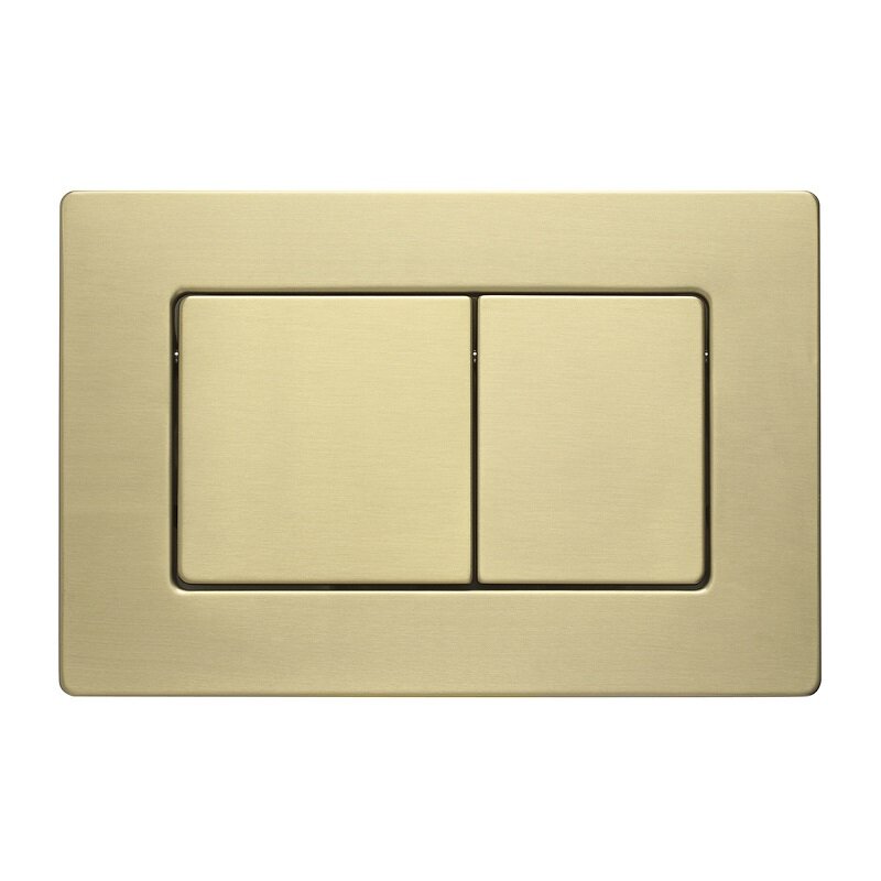 Изображение товара Клавиша смыва Veconi Flush FLV8-G механическая золото брашированное