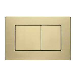 Изображение товара Клавиша смыва Veconi Flush FLV8-G механическая золото брашированное