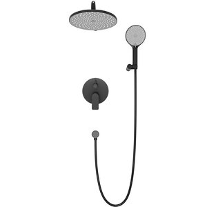 Изображение товара Душевая система Veconi Teora TE-500-B-C4 черная матовая