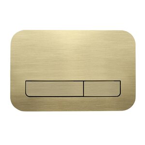 Изображение товара Клавиша смыва Veconi Flush FLV12-G, механическая, золото брашированное