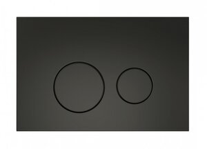 Изображение товара Клавиша смыва Corpa Nera Bosso CN70103BM, механическая, черный матовый