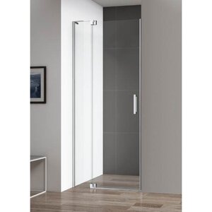 Изображение товара Душевая дверь Cezares SLIDER-B-1-80/90-C-Cr, профиль хром, стекло прозрачное