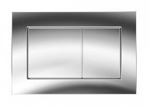 Изображение товара Клавиша смыва Corpa Nera Caruso CN70012CH, механическая, хром 