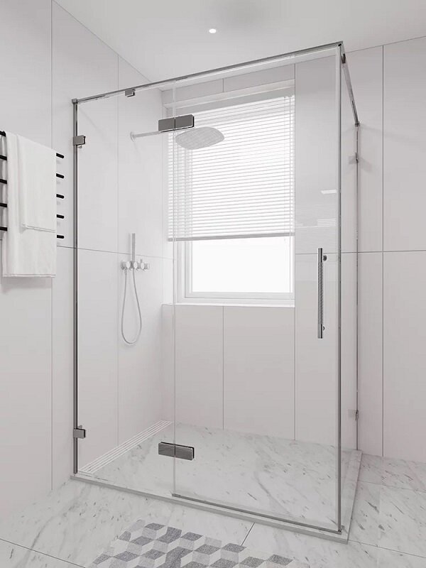 Изображение товара Душевой уголок Veconi Premium Alassio SP CH, AL-SP-14080-00-CH-C4, 140 x 80 см, стекло прозрачное осветленное, профиль хром