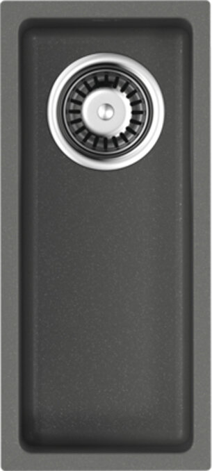 Изображение товара Кухонная мойка Omoikiri Bosen 20-U-PL из тетогранита черная матовая Изображение товара Кухонная мойка Omoikiri Bosen 20-U-PL из тетогранита черная матовая