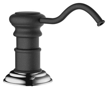 Изображение товара Встраиваемый дозатор для жидкого мыла Omoikiri OM-01-BL 500 мл черный