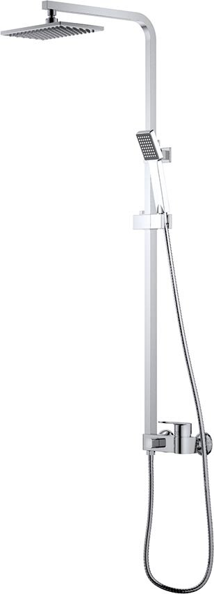 Изображение товара Душевая система D&K Speyer Rhein DA1313701A04 хром с регулируемой высотой и самоочищением