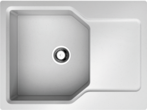 Изображение товара Кухонная мойка Omoikiri Yonaka 65x51 искусственный гранит белая для кухни