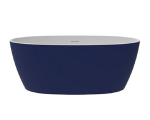 Изображение товара Акриловая ванна Corpa Nera Bosso CN130102 170 х 76 см синий матовый