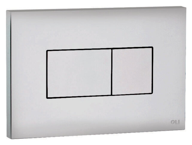 Изображение товара Клавиша OLI Karisma пневматическая 641004 хром для унитаза