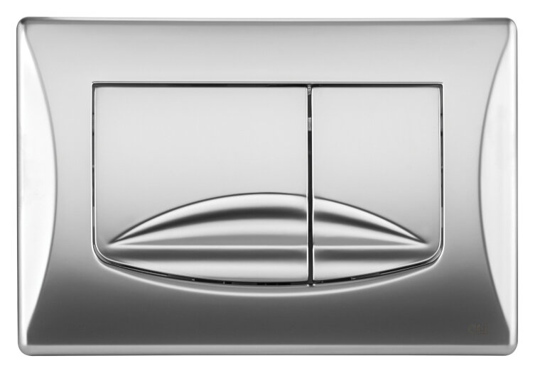 Изображение товара OLI River Dual 638506 клавиша для подвесного унитаза хром матовый