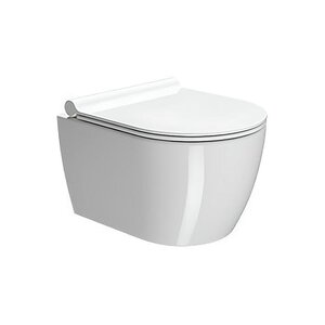 Изображение товара Подвесной унитаз GSI Pura 8802FR211, безободковый, смыв торнадо Swirlflush, белый