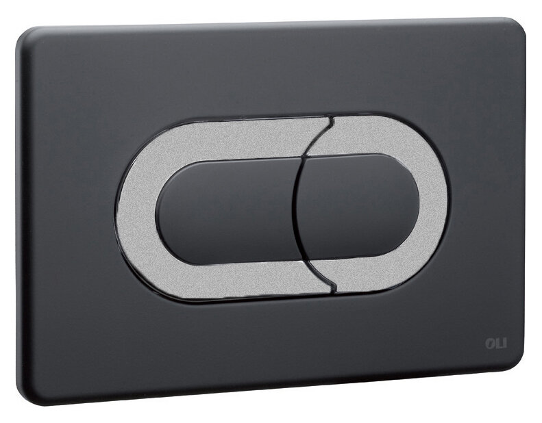 Изображение товара Клавиша OLI Salina пневматическая 640099 черный хром матовый