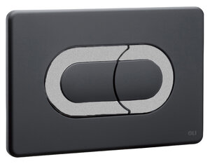 Изображение товара Клавиша OLI Salina пневматическая 640099 черный хром матовый