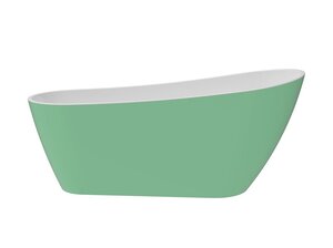 Изображение товара Ванна акриловая Corpa Nera Viotti CN130107, 170 х 74 см, зеленый матовый