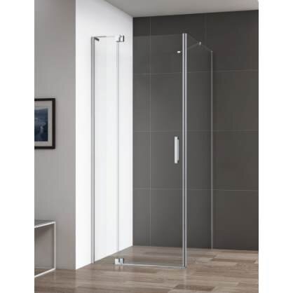 Изображение товара Душевой уголок Cezares SLIDER-AH-1 80/90 см с регулируемой шириной хром профиль