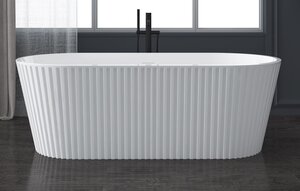 Изображение товара Ванна акриловая Corpa Nera Bonini CN130111, 170 х 80 см, белый матовый