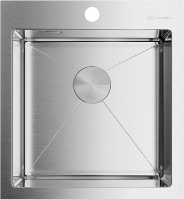 Изображение товара Мойка кухонная Omoikiri Akisame 46-IN 4973057 нержавеющая сталь