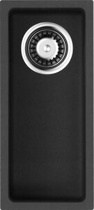 Изображение товара Мойка кухонная Omoikiri Bosen 20-U-BL 4993153, 20 см, tetogranit, черная