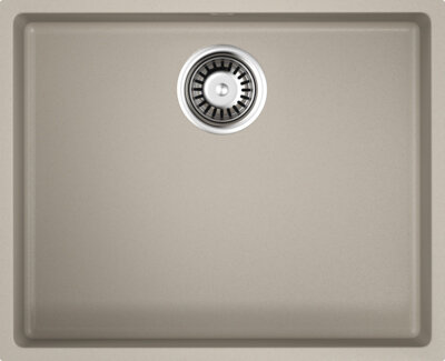 Изображение товара Кухонная мойка Omoikiri Bosen 54-U-SA бежевый из Tetogranit стойкая и долговечная