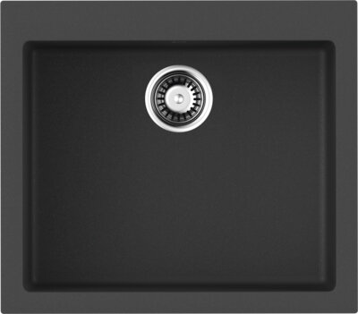 Изображение товара Кухонная мойка Omoikiri Bosen 57-BL черная матовая из Tetogranit 50 см