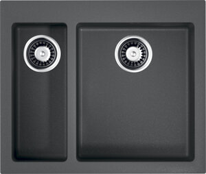 Изображение товара Кухонная мойка Omoikiri Bosen 59-2-PL платина угловая 2 раковины