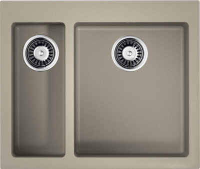Изображение товара Мойка кухонная Omoikiri Bosen 59-2-SA бежевая из Tetogranit Япония