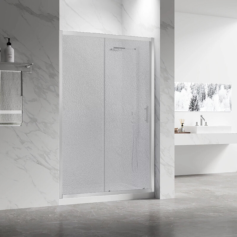 Изображение товара Душевая дверь Veconi Vianno VN55-100-02-C8, 100 см, стекло pear, профиль хром