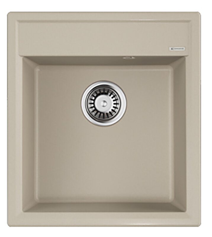 Изображение товара Мойка кухонная Omoikiri Daisen 46-SA бежевого цвета из Tetogranit 51 см