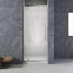 Изображение товара Душевая дверь Veconi Vianno VN33R-80-06-C7, 80 см, стекло дождь, профиль хром