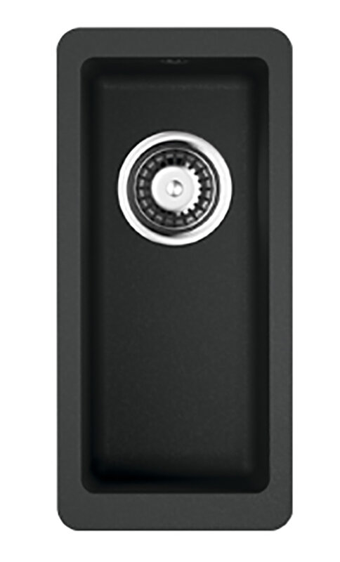 Изображение товара Кухонная мойка из искусственного камня Omoikiri Kata 20-U-BL черная матовая