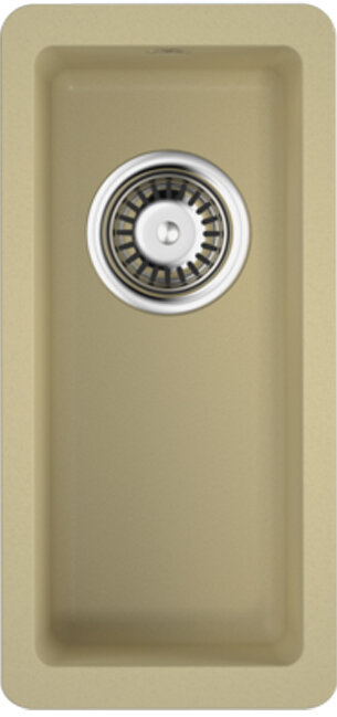 Изображение товара Кухонная мойка Omoikiri Kata 20-U-MA марципан искусственный гранит, 2 чаши, угловая, 42 см