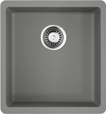 Изображение товара Мойка кухонная Omoikiri Kata 40-U-GR 4993397 leningrad grey