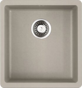 Изображение товара Мойка кухонная Omoikiri Kata 40-U-SA 49934220, 40 см, artgranit, бежевая