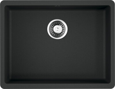 Изображение товара Кухонная мойка из искусственного камня Omoikiri Kata 54-U-BL черная 54 см