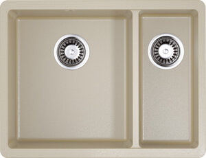 Изображение товара Мойка кухонная Omoikiri Kata 55-2-U-SA 4993421 бежевая