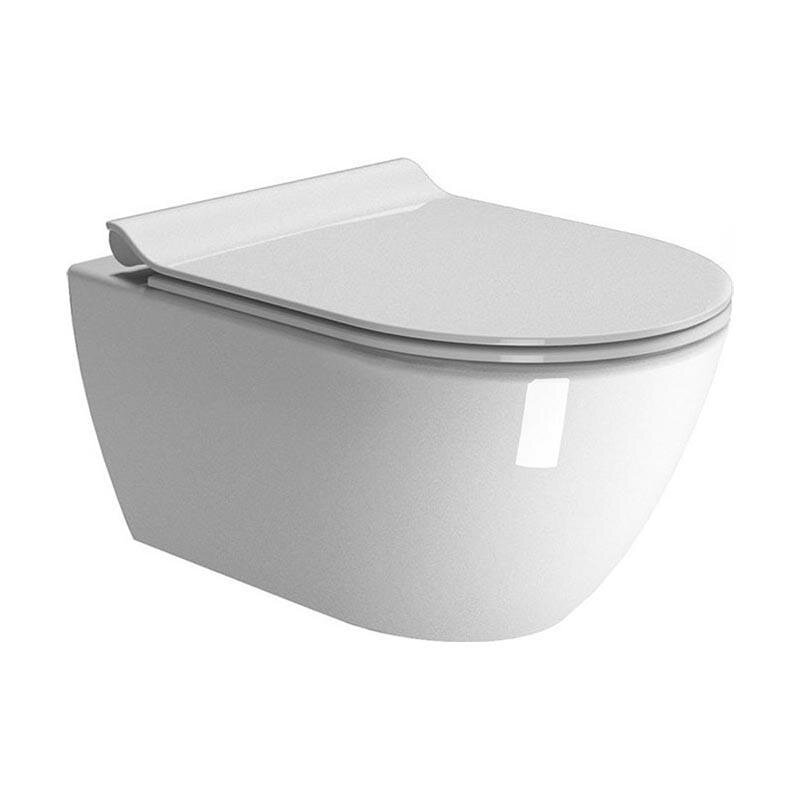 Изображение товара Подвесной унитаз GSI Pura 8816FR511, безободковый, смыв торнадо, белый