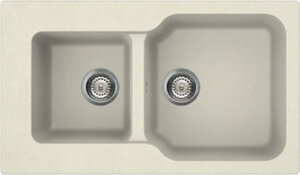 Изображение товара Кухонная мойка Omoikiri Maru 86-2-BE ваниль высокая прочность стильная надежная