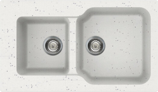 Изображение товара Кухонная мойка Omoikiri Maru 86-2-EV из Tetogranit с двумя чашами белая Изображение товара Кухонная мойка Omoikiri Maru 86-2-EV из Tetogranit с двумя чашами белая