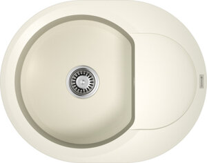 Изображение товара Кухонная мойка Omoikiri Sakaime 60E-WH белая с угловой установкой