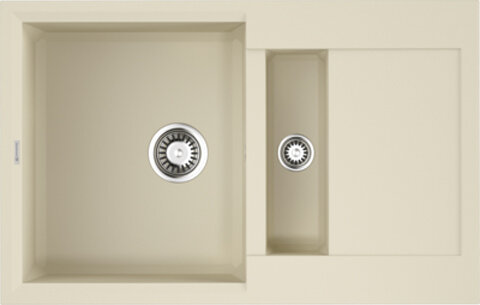 Изображение товара Мойка кухонная Omoikiri Sakaime 78-2-BE ваниль 78 см угловая