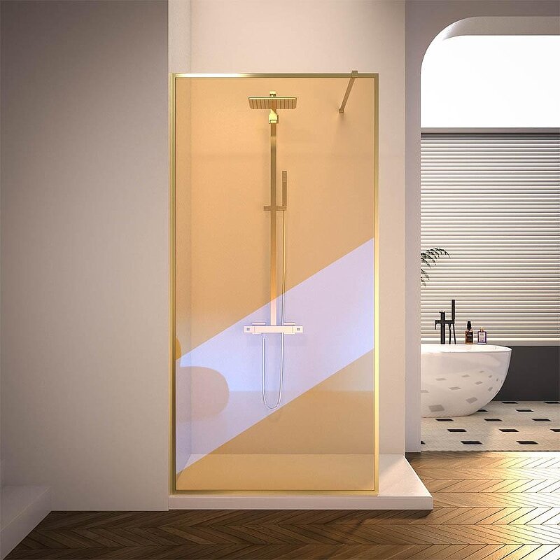 Изображение товара Душевая стенка Veconi Korato KR81GС-70-09-C8 70 см стекло хамелеон Easy Clean