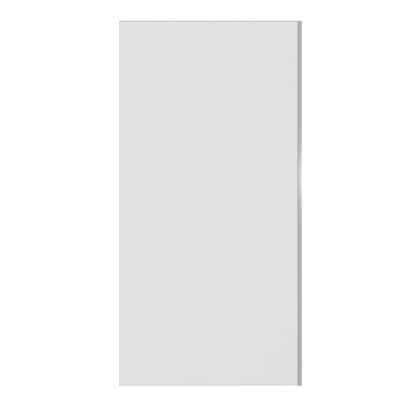 Изображение товара Шторка на ванну Corpa Nera Bertoni CN00273 70x140 см стекло прозрачное хром профиль