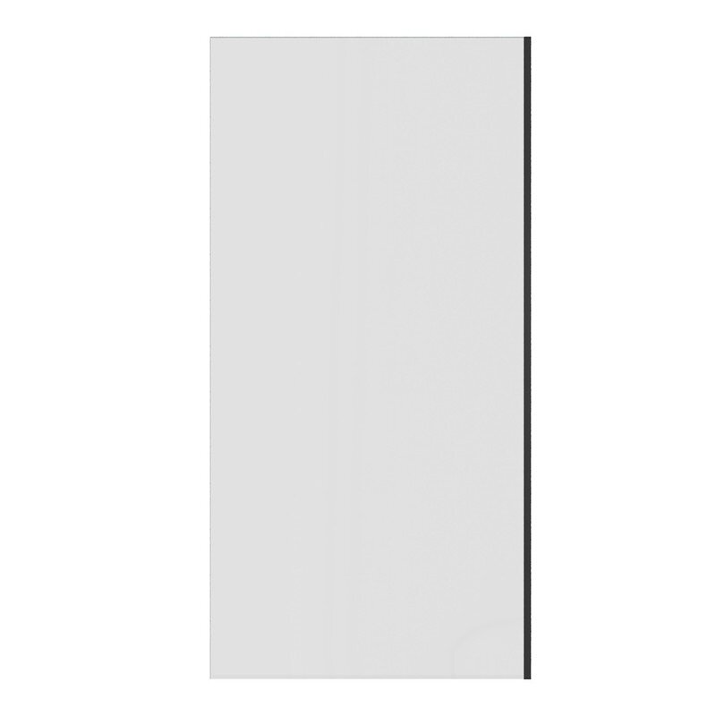 Изображение товара Душевая шторка Corpa Nera Bertoni CN00274 70x140 см стекло прозрачное профиль черный матовый